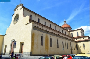 Тоскана. Церковь Санто Спирито (Святого Духа) во Флоренции