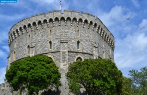 Англия. Круглая башня Виндзорского замка