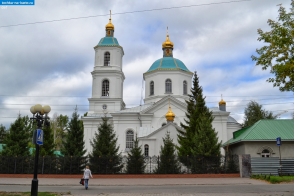 Омская область. Кресто-Воздвиженский кафедральный собор на Тарской улице в Омске