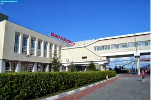 Новосибирская область. Железнодорожный вокзал в Барабинске