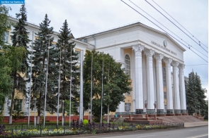 Башкортостан. Здание Башкирского Государственного Университета в Уфе