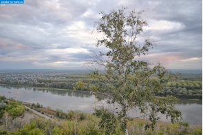 Башкортостан. Вид на реку Белая от памятника Салавату Юлаеву в Уфе
