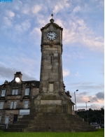 Шотландия. Башня с часами в Стерлинге