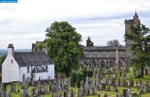 Шотландия. Кладбище неподалёку от Стерлингского замка