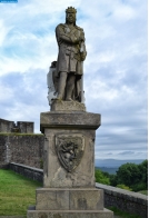 Шотландия. Памятник Роберту Брюсу у Стерлингского замка