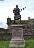 Шотландия. Памятник погибшим в бурской войне 1899-1902 годов у Стерлингского замка