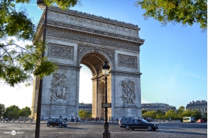 Обои для рабочего стола, путешествия. Париж. Триумфальная арка