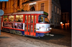 Чехия. Трамвай в Оломоуце