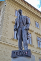 Чехия. Памятник Томашу Гарригу Масарику в Праге