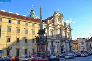Чехия. Костёл святого Николая в Праге