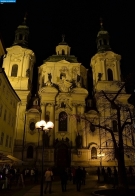 Чехия. Храм святого Николая на Староместской площади в Праге