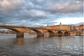 Обои для рабочего стола, путешествия. Мост Палацкого в Праге