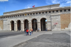 Вена. Южные ворота Хофбурга в Вене