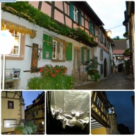 Франция. Риквир - одна из самых красивых деревень Эльзаса