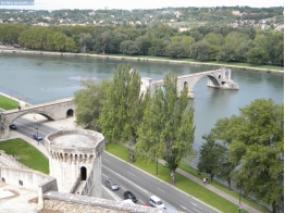 Франция. мост Сен Бенезе в Авиньоне