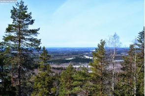 Финляндия. Вид с возвышенности Укко-Коли