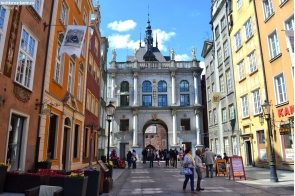 Польша. Золотые ворота в Гданьске