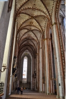Германия. Внутри церкви Святой Марии в Любеке