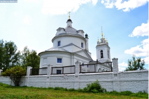 Рязанская область. Церковь в селе Константиново