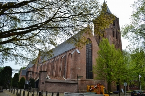 Нидерланды. Большая церковь в Эдаме