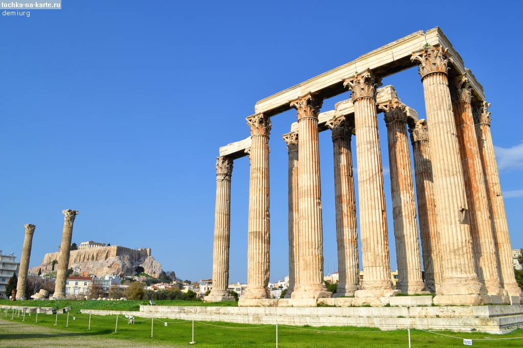 Храм зевса в афинах