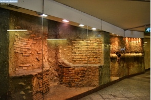Греция. Археологические находки на станции метро Евангелисмос в Афинах