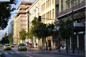 Греция. Улица Стадиу в Афинах