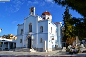 Греция. Церковь на первом афинском кладбище