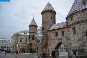 Эстония. Вируские ворота в Таллинне