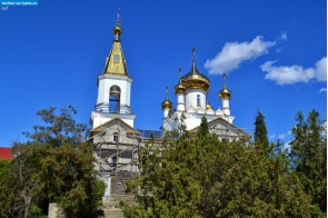Крым. Храм в честь иконы Утоли моя печали в Коктебеле