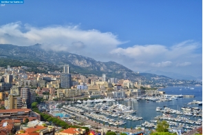 Монако. Вид на коммуну Ла-Кондамин и порт Монако