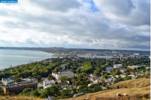 Крым. Вид с горы Митридат в Керчи