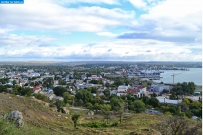 Крым. Вид на Керчь с горы Митридат