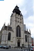 Бельгия. Церковь Нотр-Дам-де-ла-Шапель в Брюсселе