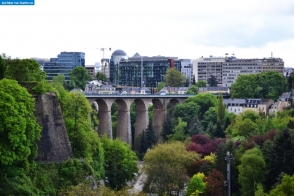 Люксембург. Мост Виадук в Люксембурге