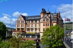 Германия. Отель "Три короля" в городе Бернкастель-Кус