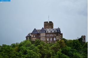 Германия. Замок Ланек в городе Ланштайн