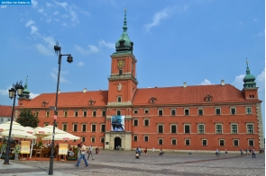 Польша. Королевский дворец в Варшаве