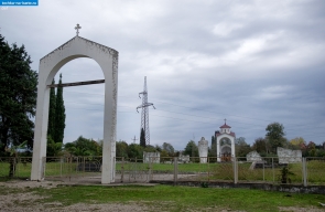 Абхазия. Памятник жертвам грузино-абхазской войны в селе Лыхны