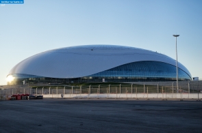 Краснодарский край. Ледовый дворец "Большой" в Олимпийском парке в Сочи