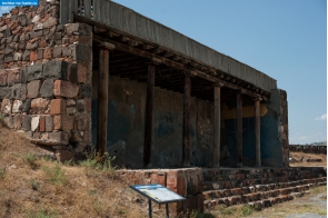 Армения. Сторожевой пост в крепости Эребуни в Ереване