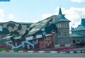 Липецкая область. Истребитель МиГ-23 в Задонске