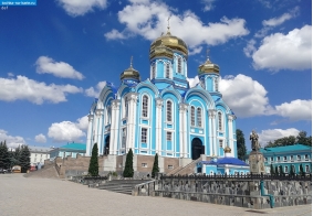 Липецкая область. Владимирский собор в Задонском монастыре