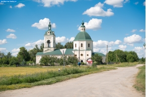 Липецкая область. Богоявленская церковь в селе Паниковец Задонского района