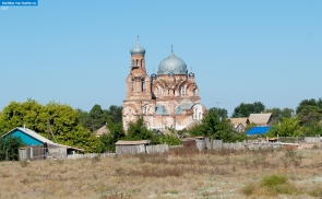 Астраханская область. Церковь Покрова Богородицы в селе Пришиб
