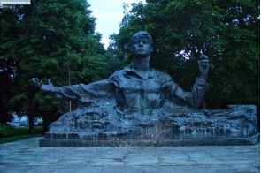 Рязанская область. Памятник Сергею Есенину в Рязани