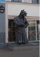 Татарстан. Конь в пальто в Казани