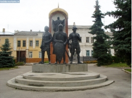 Липецкая область. Памятник защитникам города Ельца