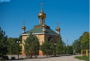 Краснодарский край. Церковь Сергия Радонежского в посёлке Южный