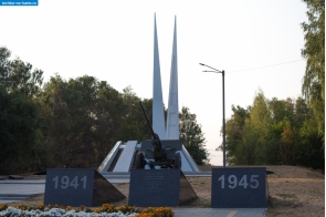 Воронежская область. Мемориал Братская могила в Лисках